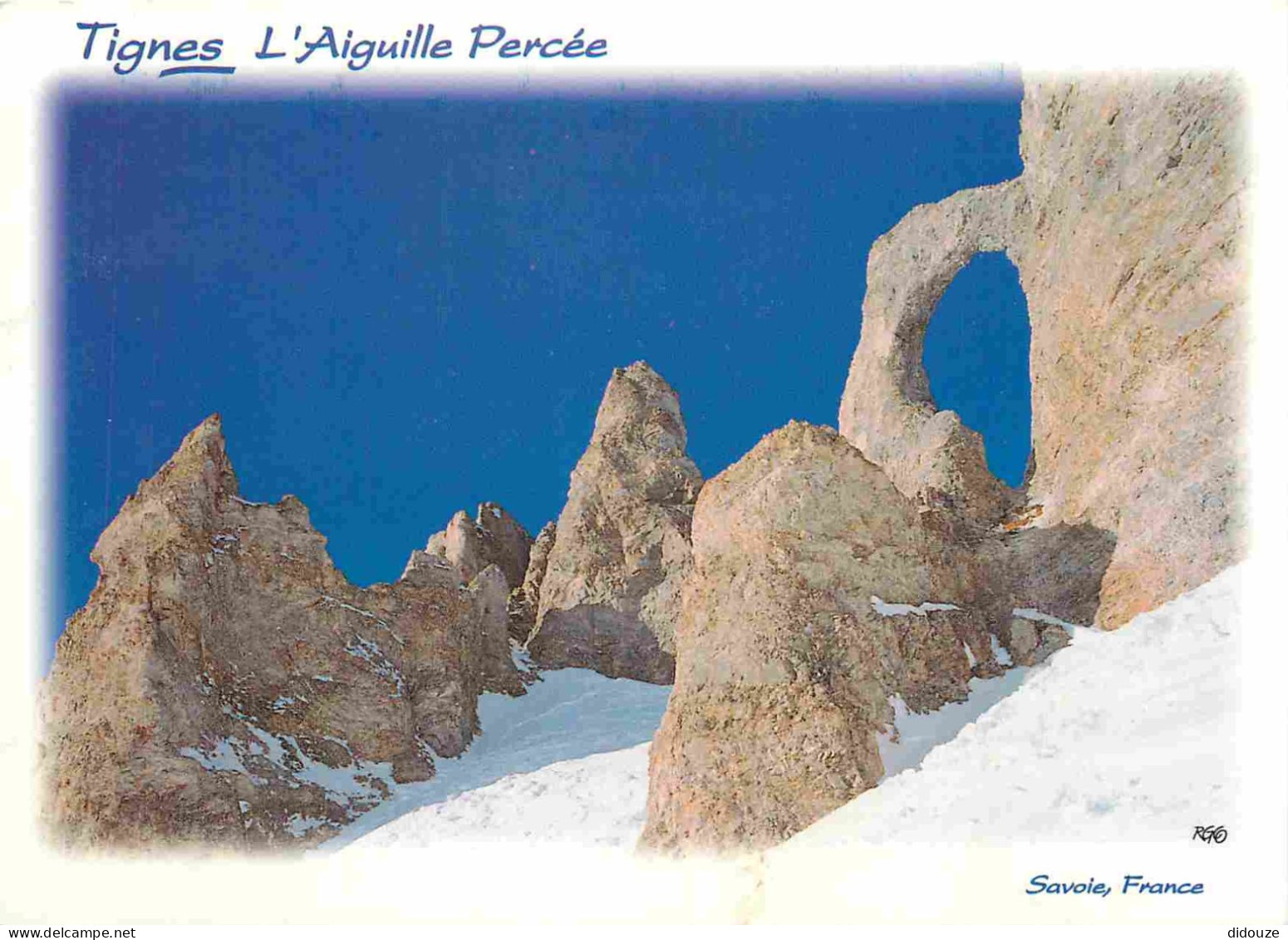 73 - Tignes - L'Aiguille Percée - Sur Les Pistes De Tignes - CPM - Voir Scans Recto-Verso - Other & Unclassified