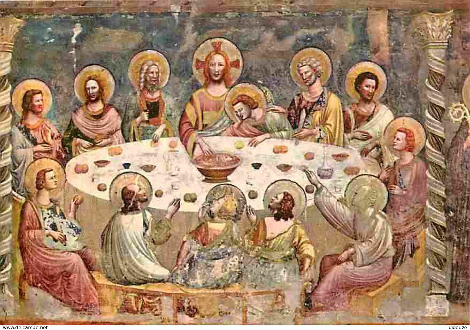 Art - Peinture Religieuse - Le Souper Du Christ - Réfectoire - Ferrara - Abbazia Di Pomposa - Carte Neuve - CPM - Voir S - Paintings, Stained Glasses & Statues