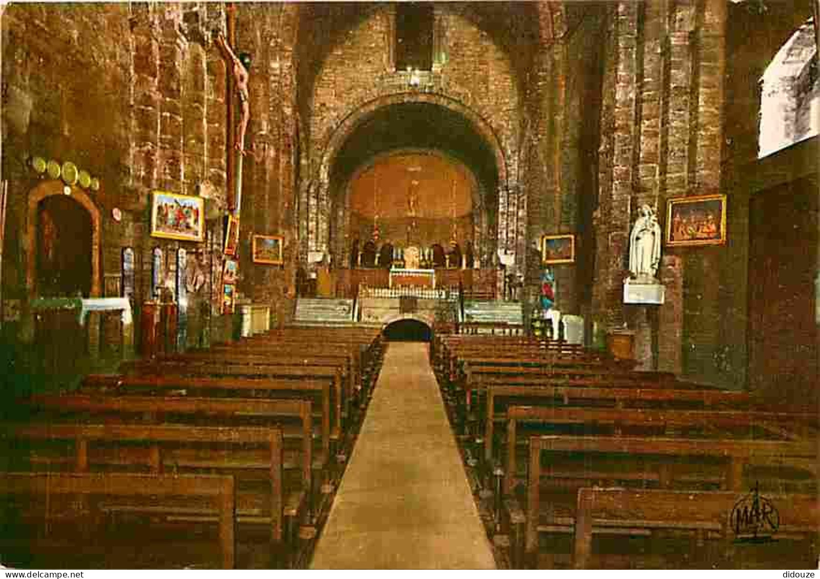 13 - Les Saintes Maries De La Mer - L'Eglise Fortifiée - Intérieur - CPM - Voir Scans Recto-Verso - Saintes Maries De La Mer