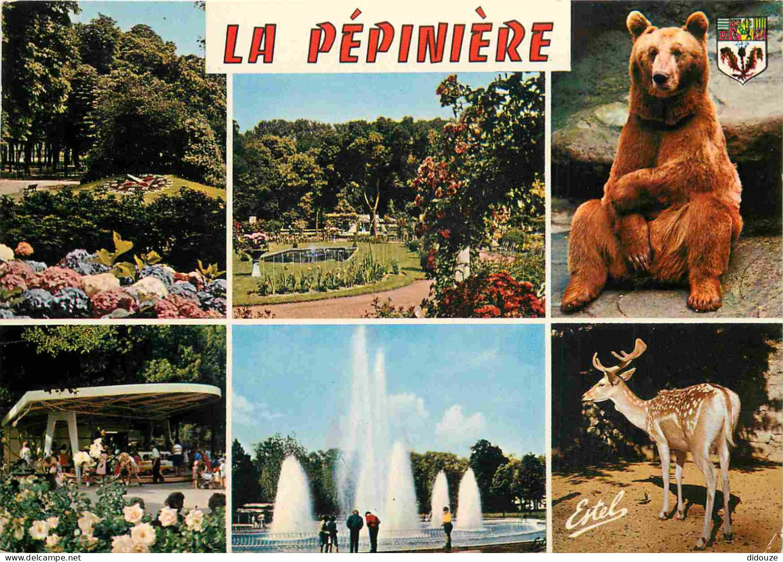 54 - Nancy - Parc De La Pépinière - Multivues - Ours - Daims - Zoo - CPM - Voir Scans Recto-Verso - Nancy