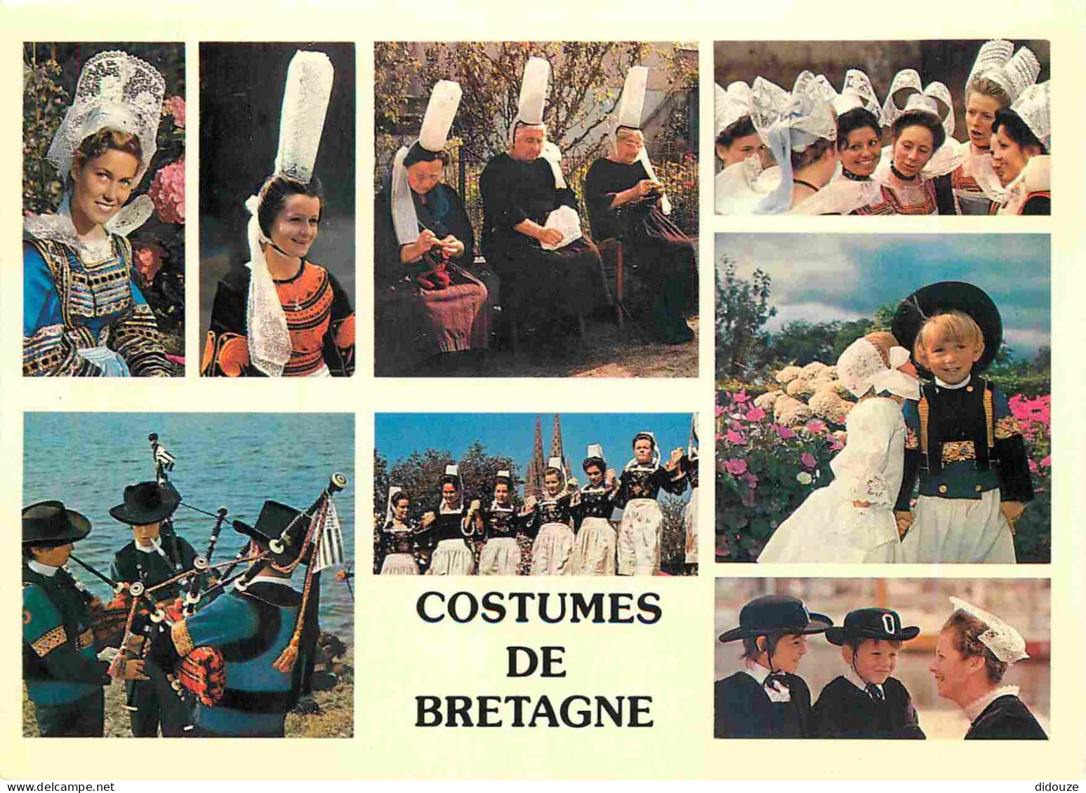 Régions - Bretagne - Folklore - Scènes Et Types - Multivues - CPM - Voir Scans Recto-Verso - Bretagne