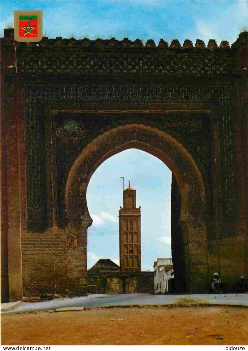 Maroc - Meknès - Porte Bardaine - CPM - Voir Scans Recto-Verso - Meknès