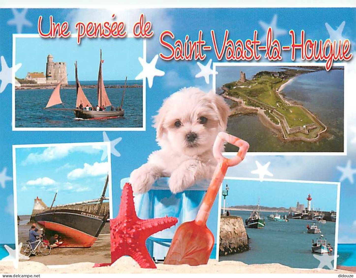 50 - Saint Vaast La Hougue - Multivues - CPM - Voir Scans Recto-Verso - Saint Vaast La Hougue