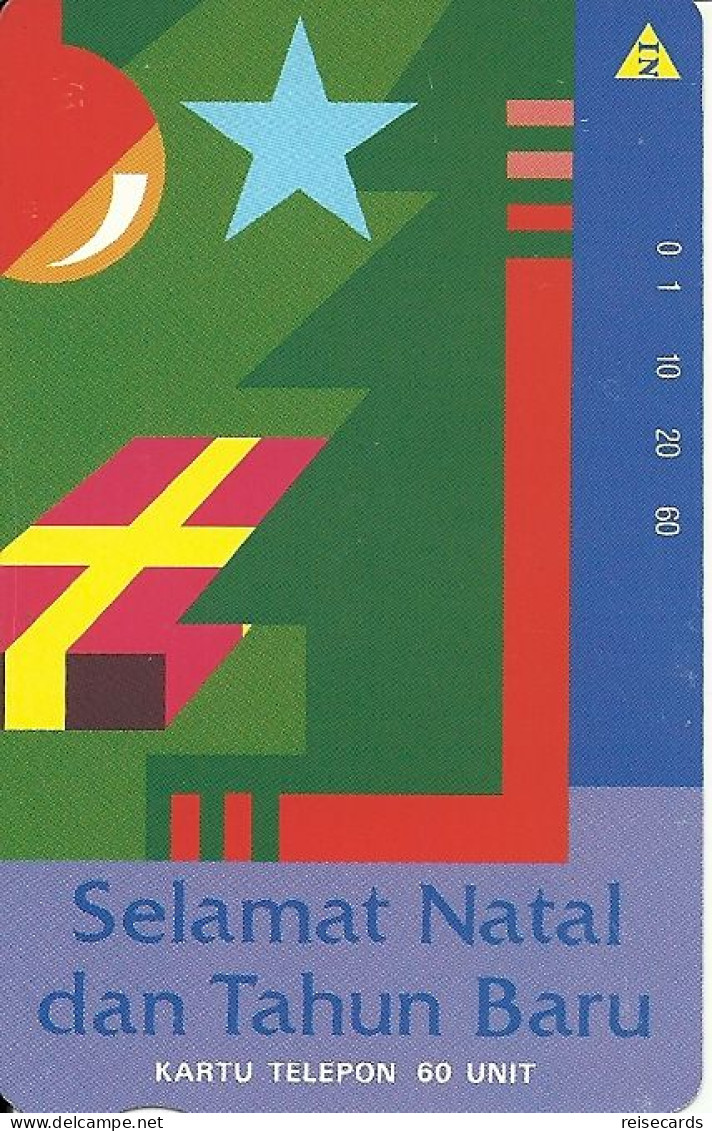 Indonesia: Telkom - Selamat Natal Dan Tahun Baru. Mint - Indonesien