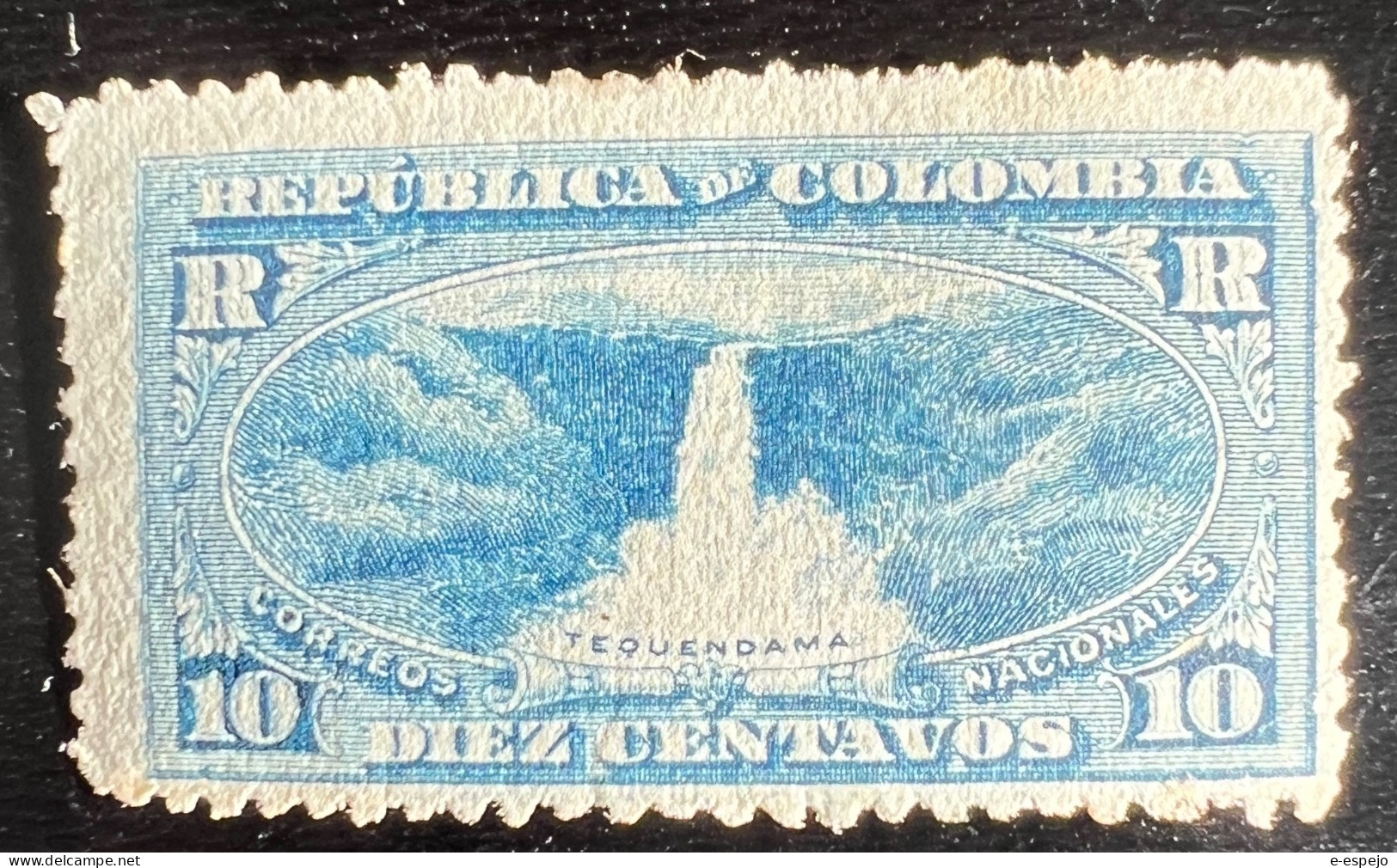 Kolumbien 1917: Registration Stamps Mi:CO 251-252 - Kolumbien