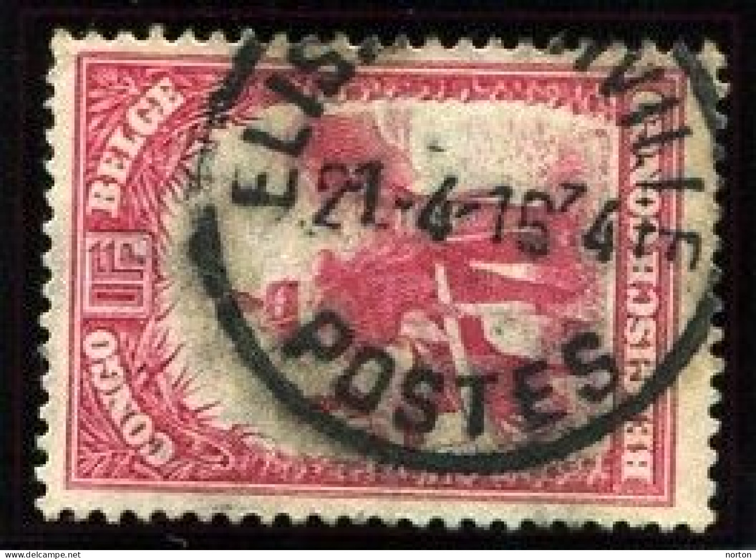 Congo Elisabethville Oblit. Keach 7C5-Dmty Sur C.O.B. 176 Le 21/04/1934 - Used Stamps