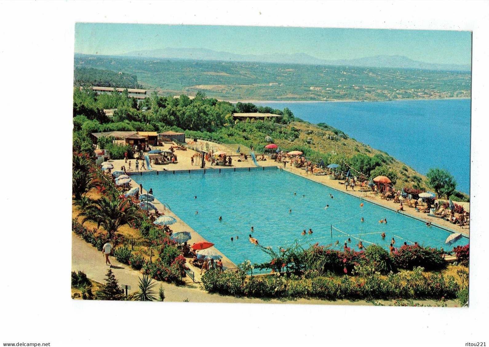 Cpm - Terrasini - Italie Sicilia - Hotel Village Vacance CITTA' DEL MARE - Animation Piscine Jeux - Palermo