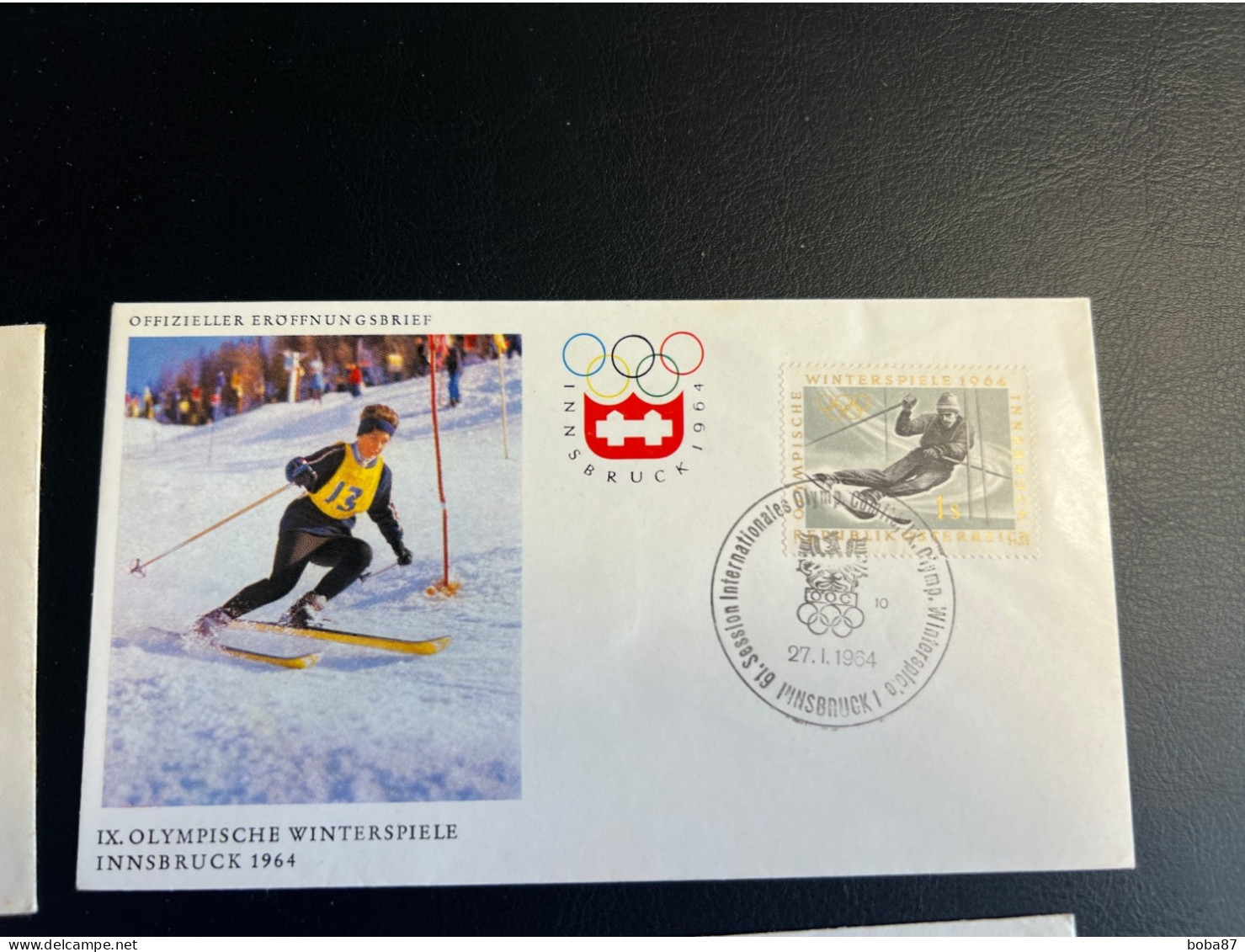 1964 INNSBRUCK IOC INTERNATIONAL OLYMPIC COMMITTEE SESSION 27.1.1964 ALL 12