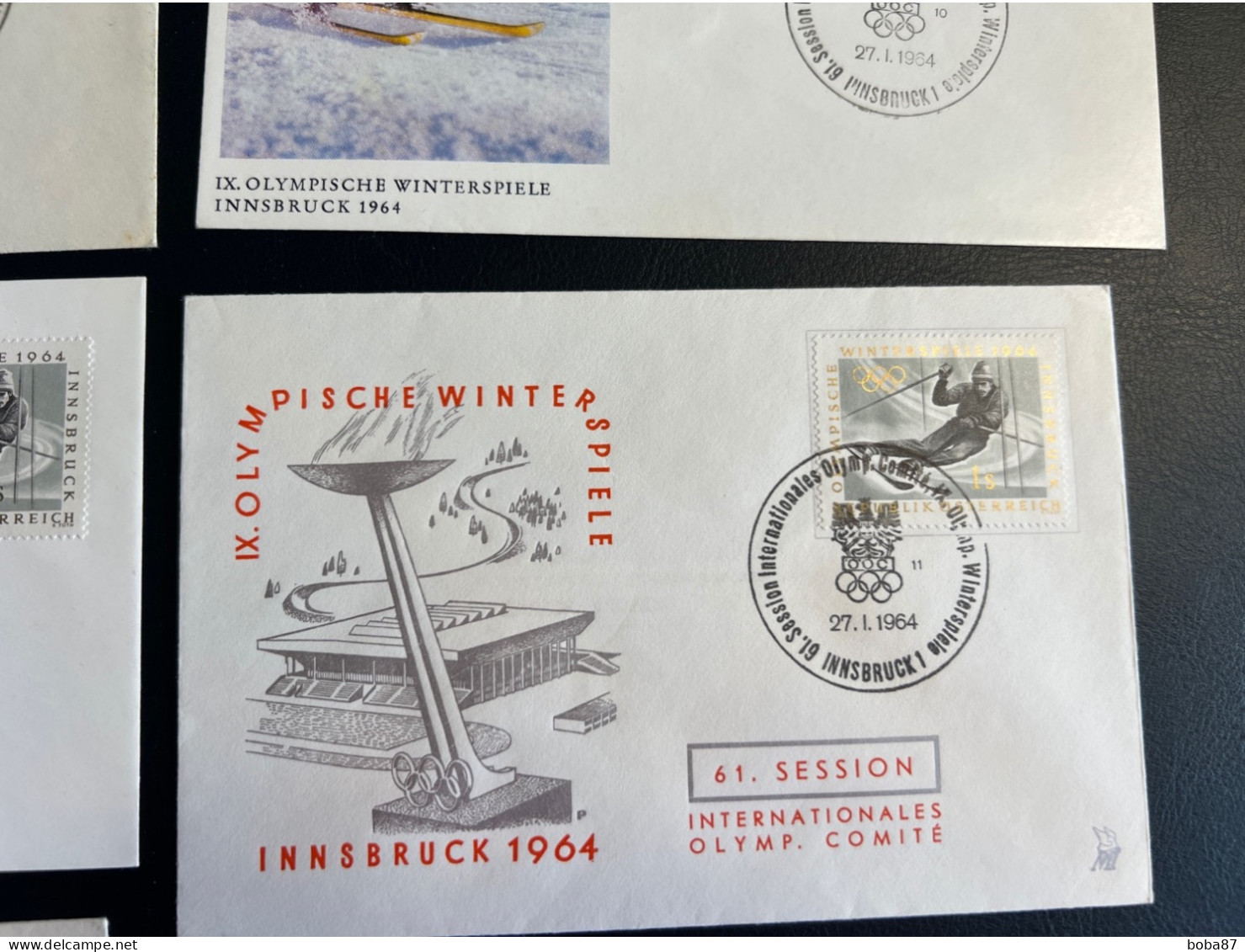 1964 INNSBRUCK IOC INTERNATIONAL OLYMPIC COMMITTEE SESSION 27.1.1964 ALL 12