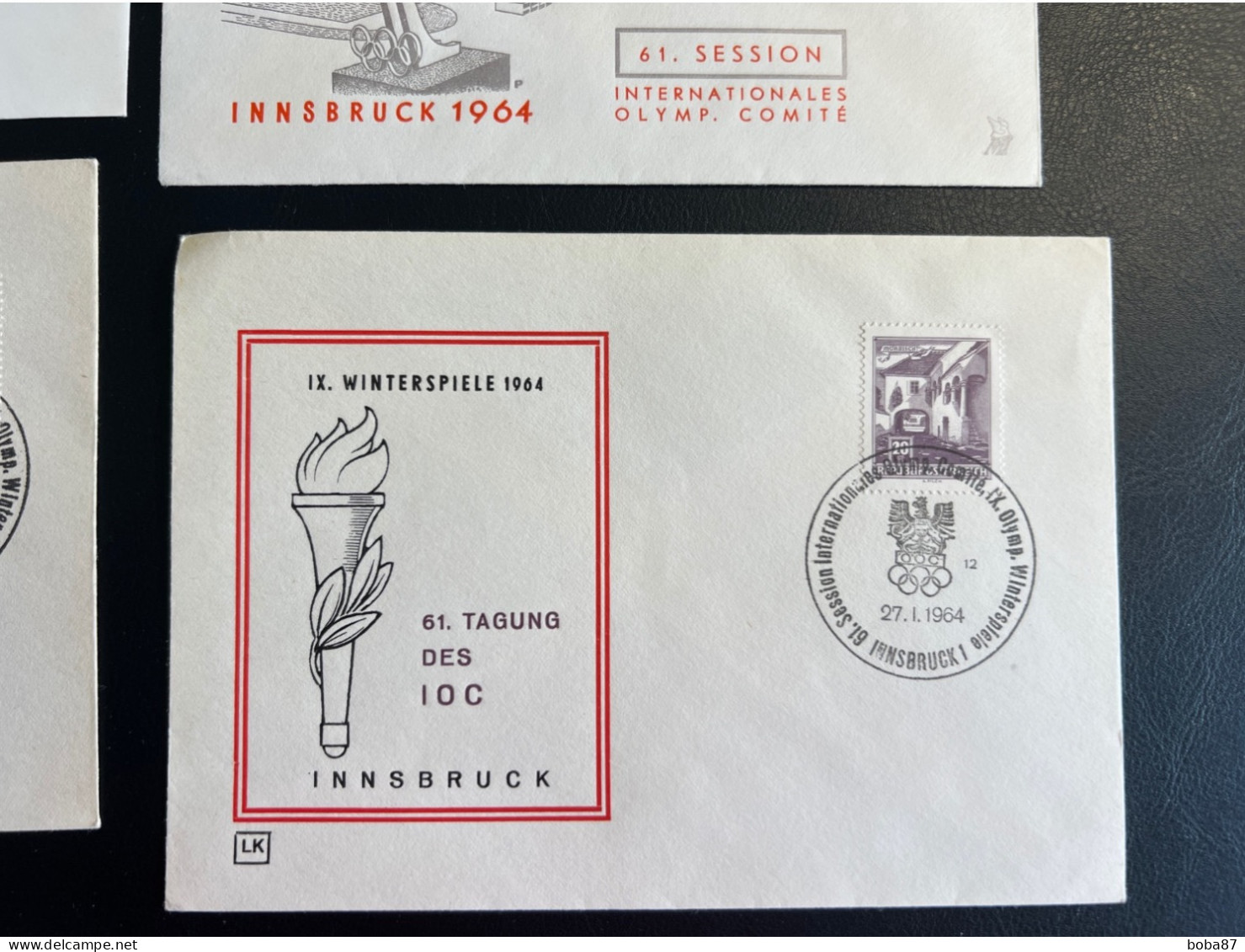 1964 INNSBRUCK IOC INTERNATIONAL OLYMPIC COMMITTEE SESSION 27.1.1964 ALL 12