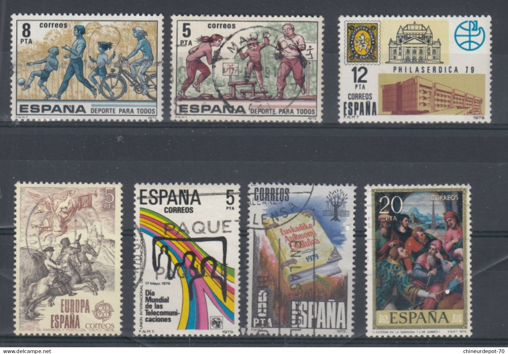 TIMBRES ESPANA ESPAGNE SPAIN NON Classés - Andere & Zonder Classificatie