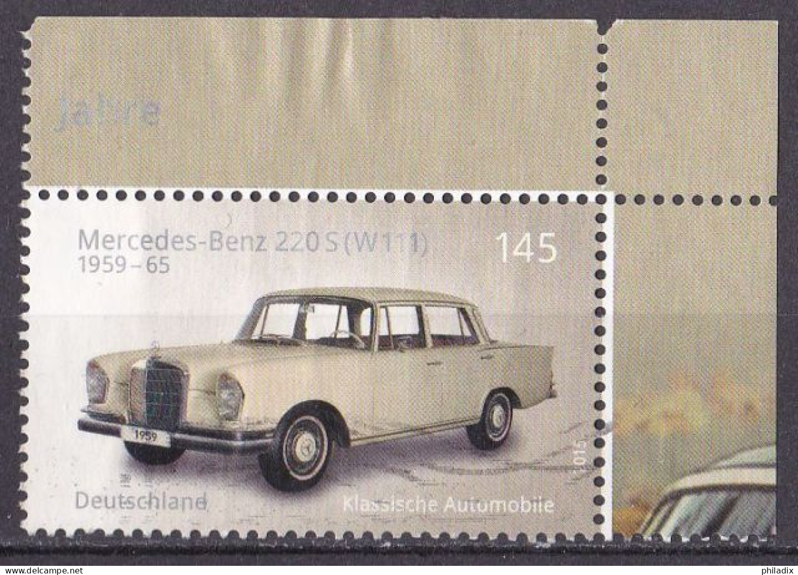 BRD 2015 Mi. Nr. 3144 Eckrand O/used (BRD1-2) - Used Stamps