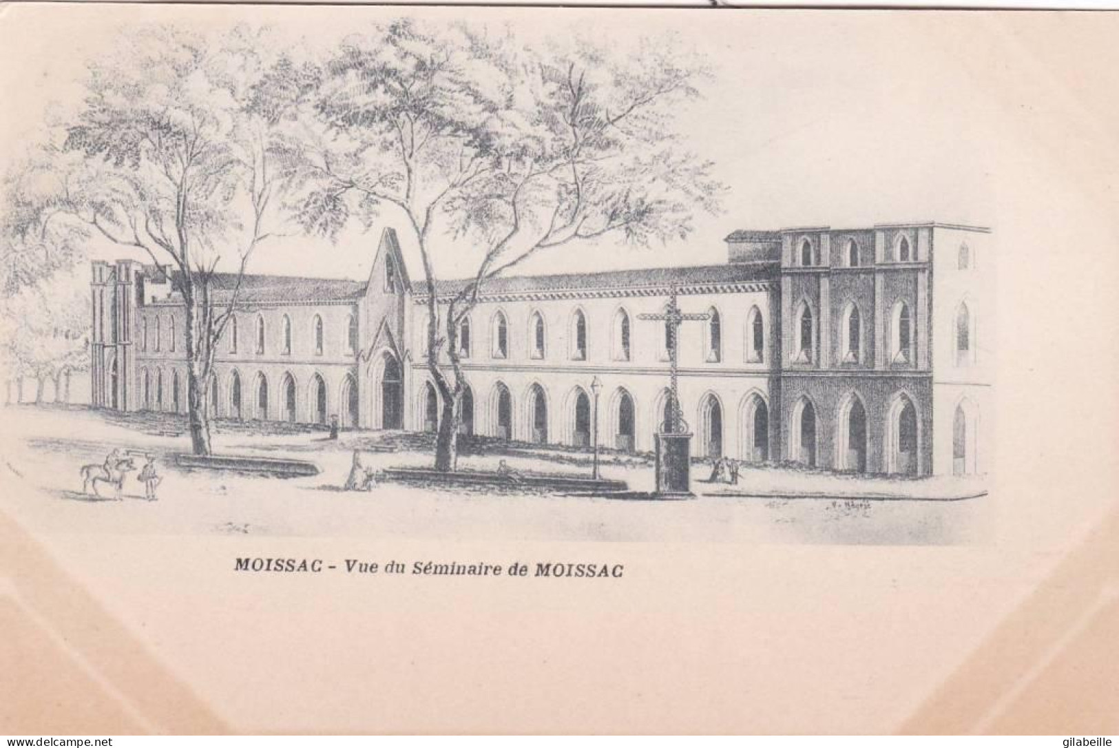 82 - Tarn Et Garonne - MOISSAC - Vue Du Séminaire De Moissac - Moissac