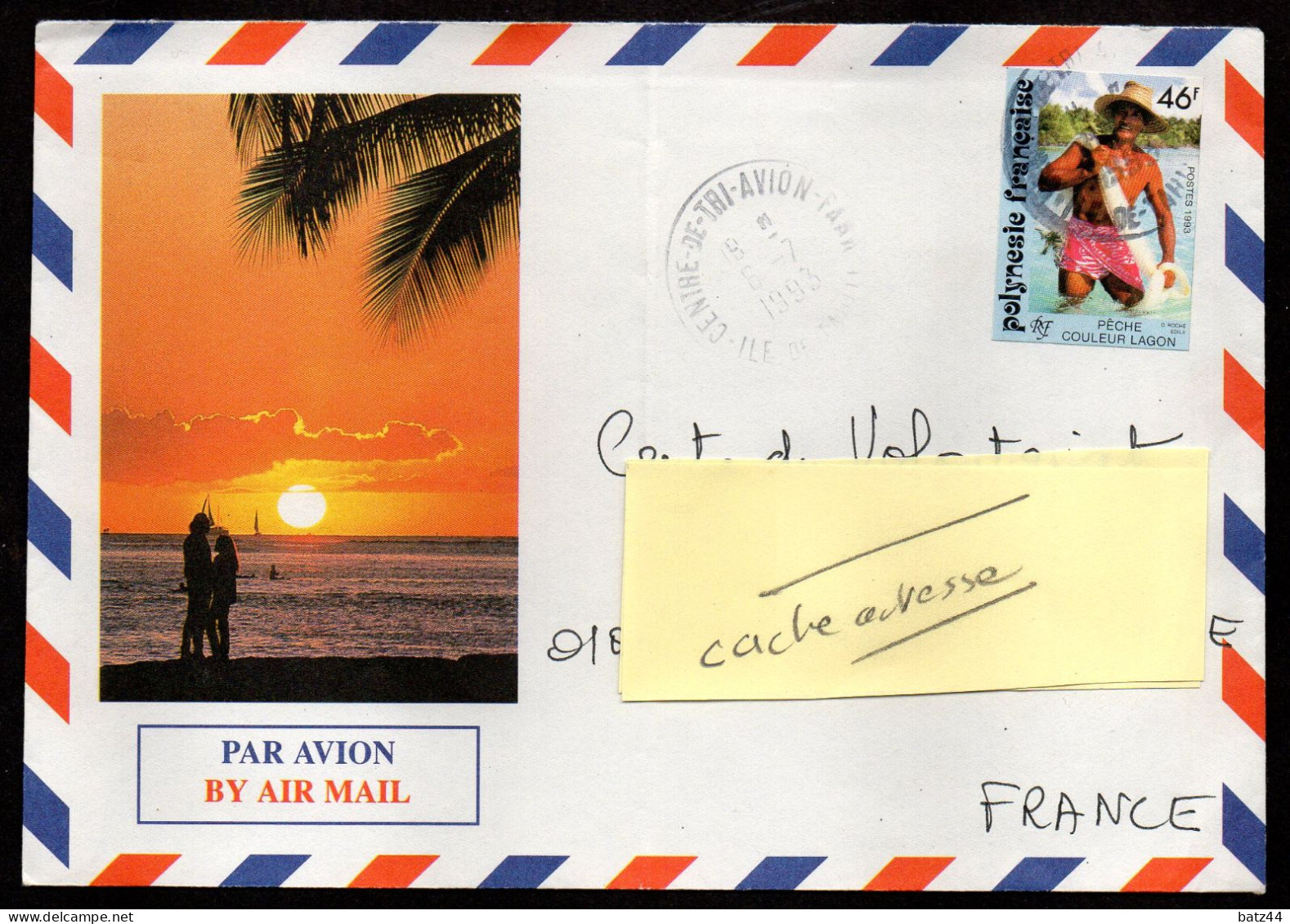 Polynésie Française 4 Enveloppe Cover Voir Scan - Other & Unclassified