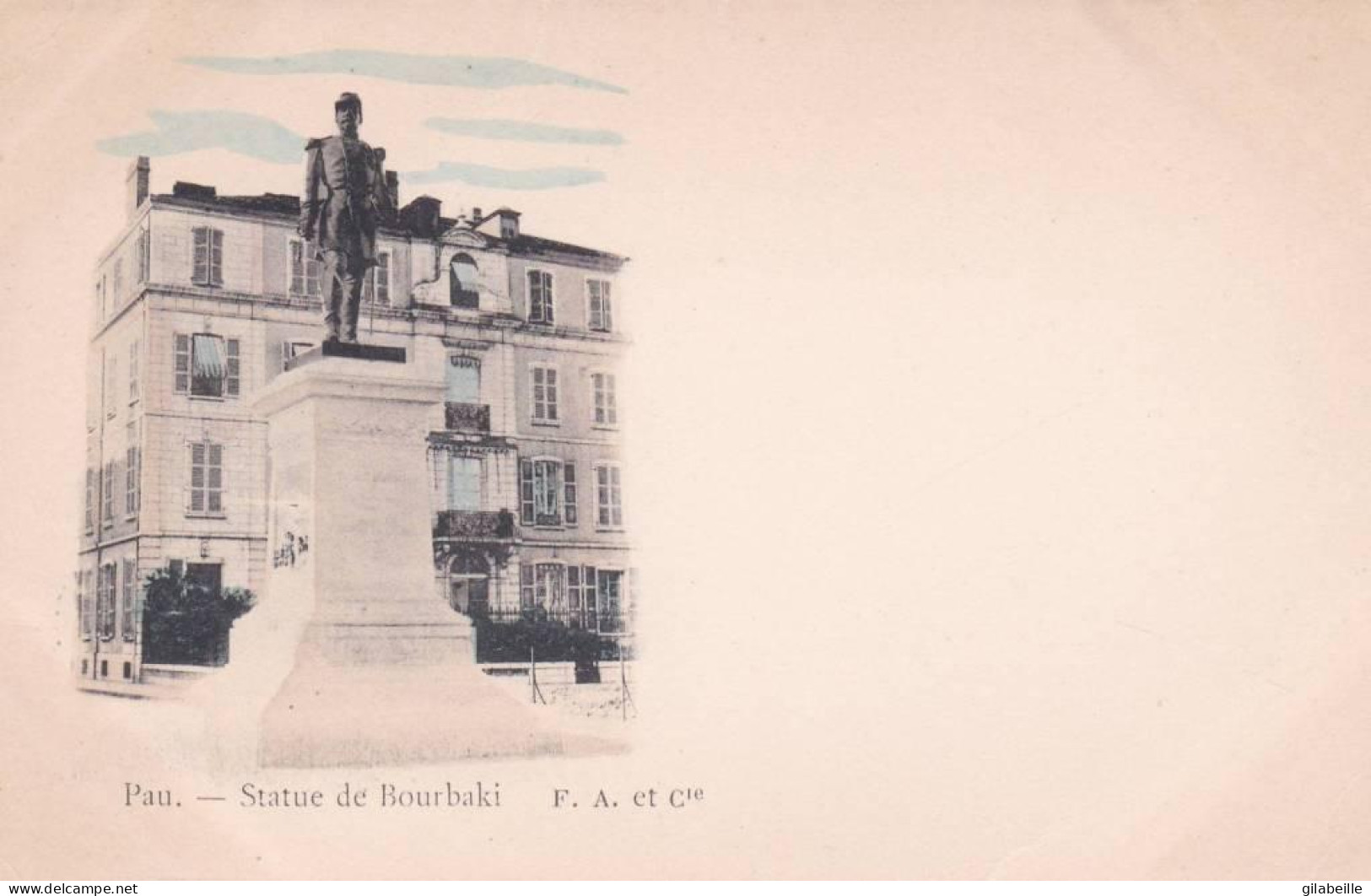 64 - Pyrénées Atlantiques -  PAU -  Statue De Bourbaki - Pau