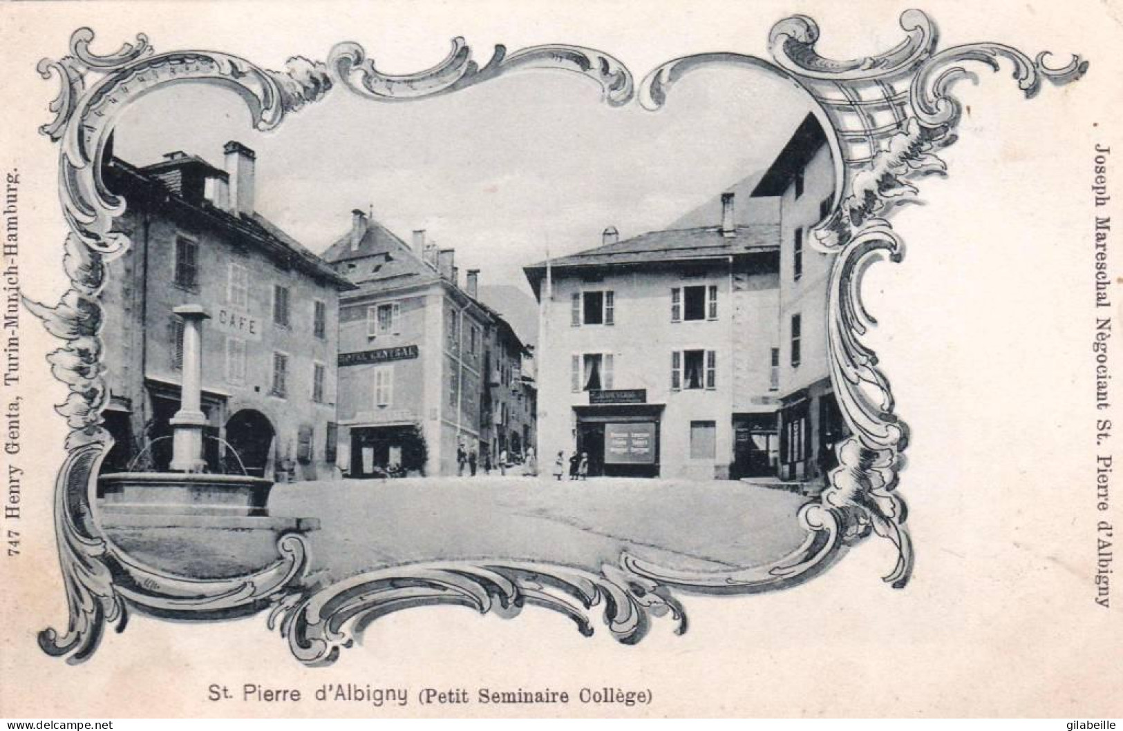 73 - Savoie - SAINT PIERRE D'ALBIGNY - Café - ( Petit Séminaire College) - Saint Pierre D'Albigny