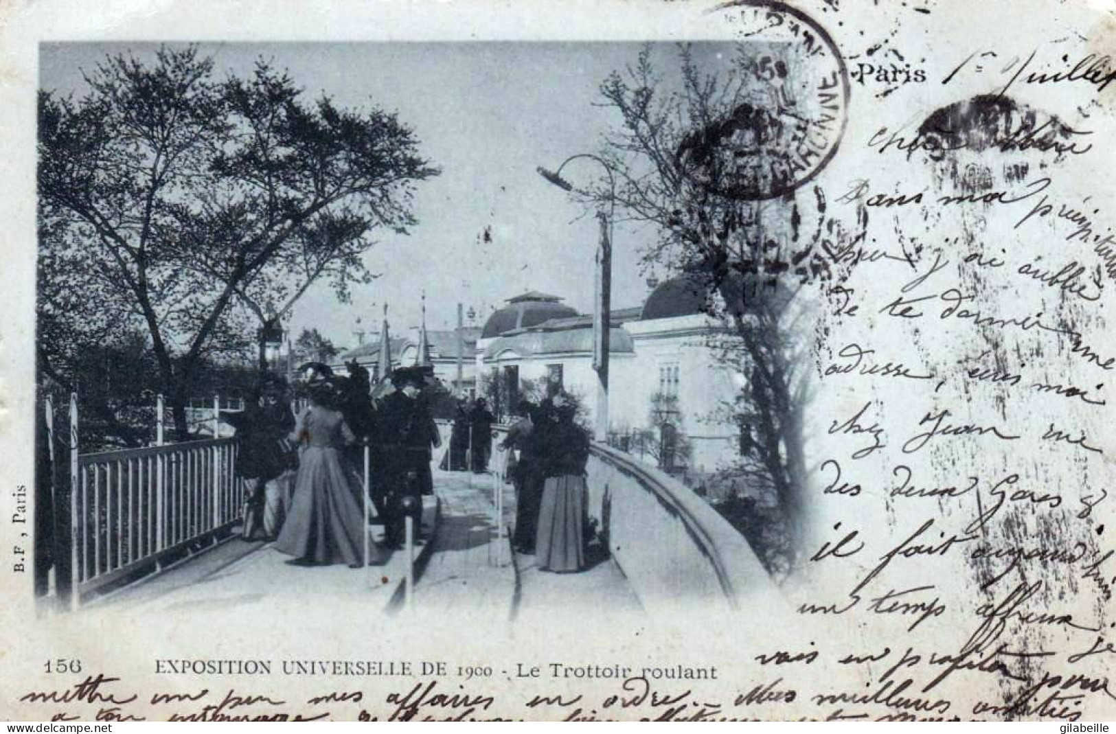 75 -  PARIS - Exposition Universelle De 1900 - Le Trottoir Roulant - Ausstellungen