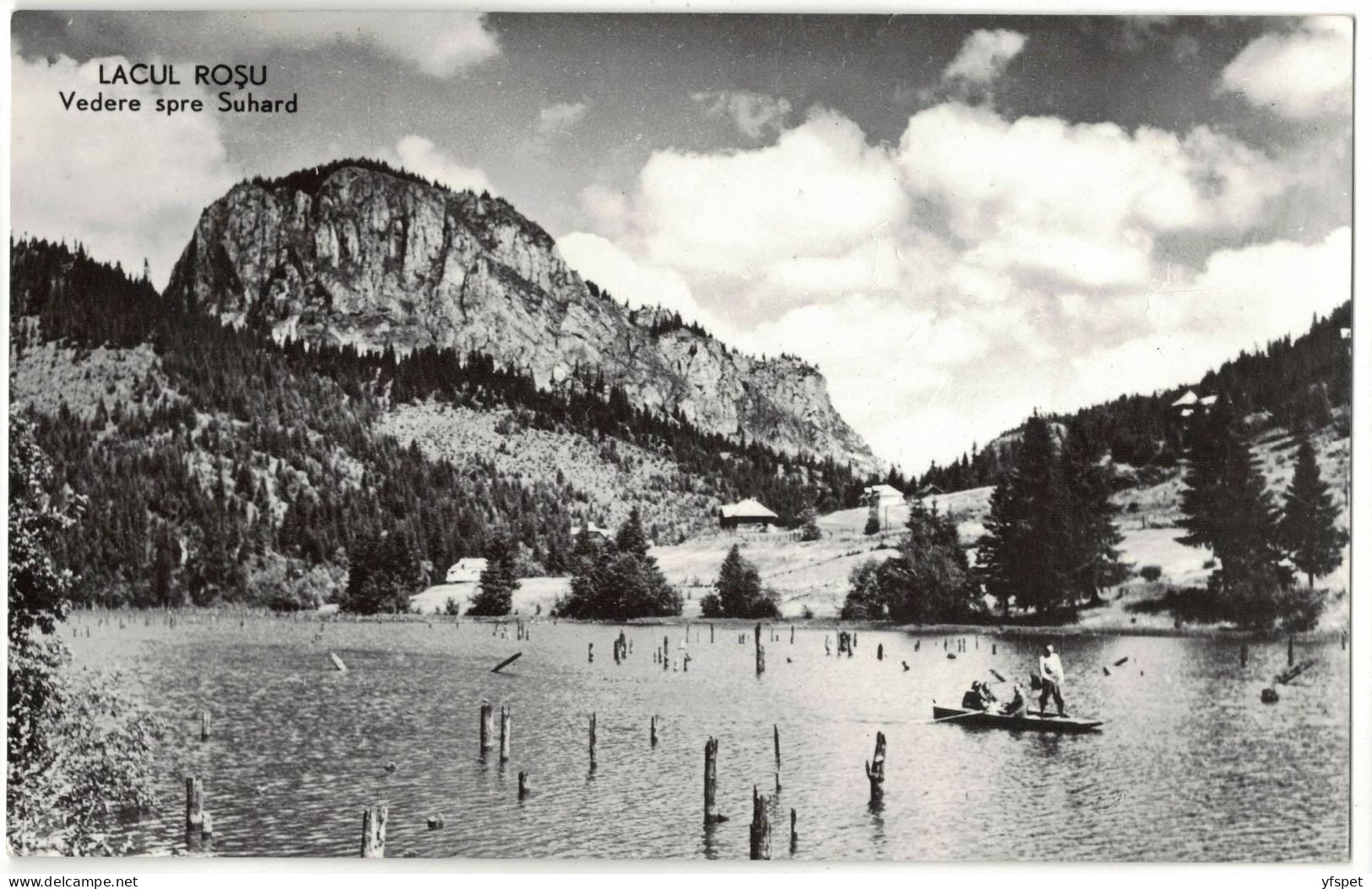 Lacul Roșu - View Of Suhard Peak - Rumania