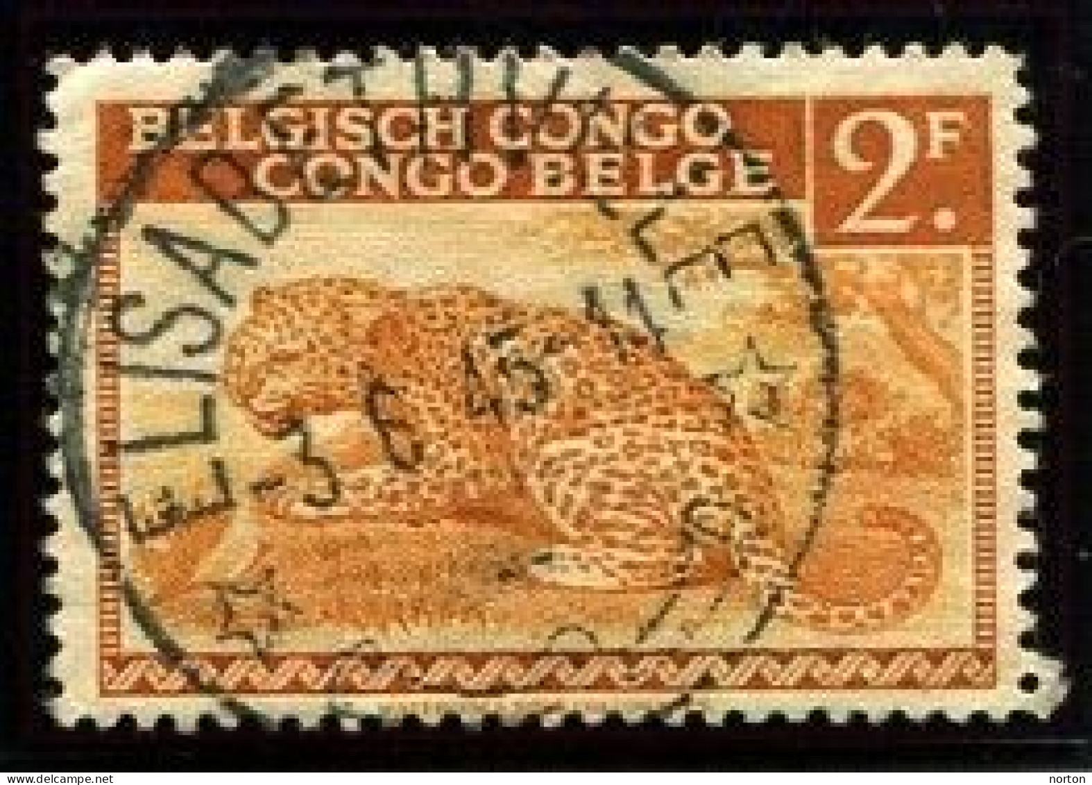 Congo Elisabethville Oblit. Keach 8B1 Sur C.O.B. 240 Le 03/06/1945 - Used Stamps