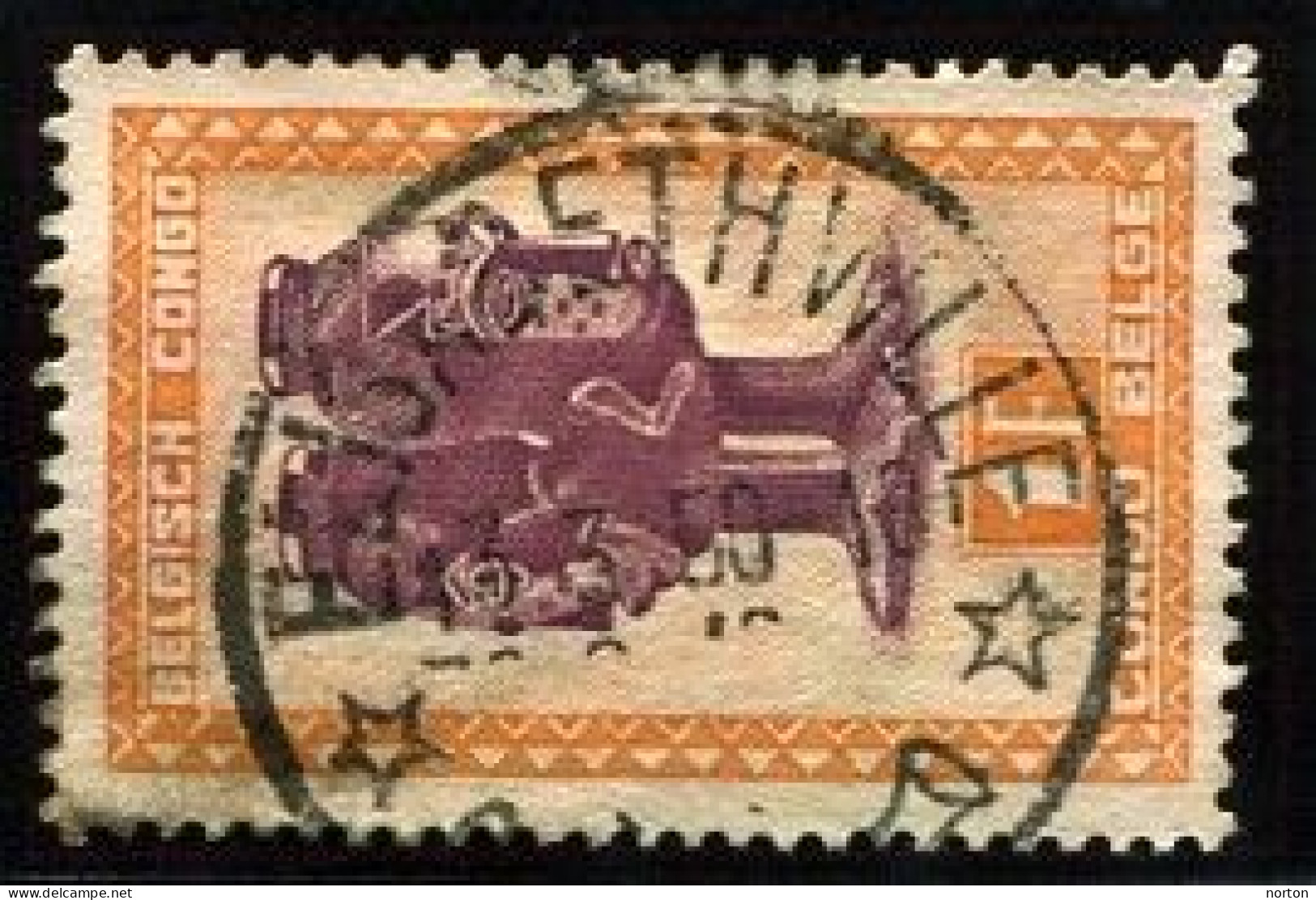 Congo Elisabethville Oblit. Keach 8B2 Sur C.O.B. 285 Le 13/03/1950 - Gebraucht
