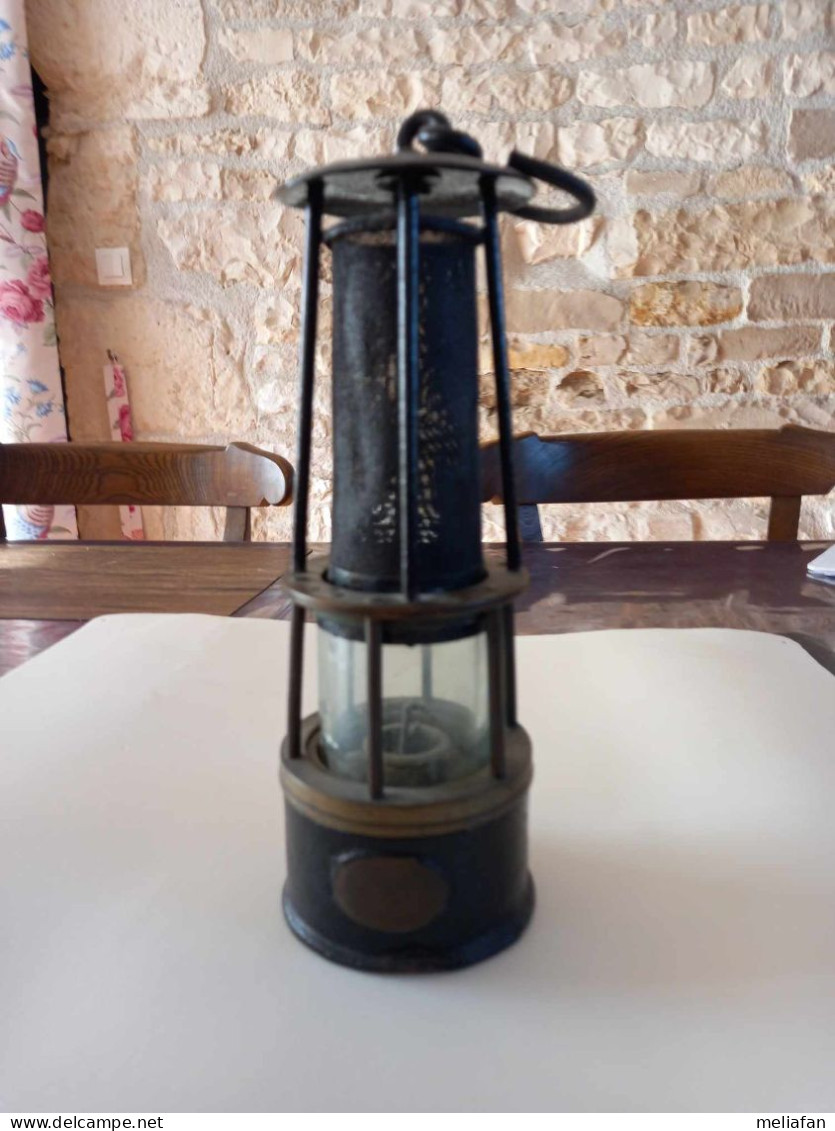 LAMPE DE MINEUR TYPE DAVY - Antike Werkzeuge