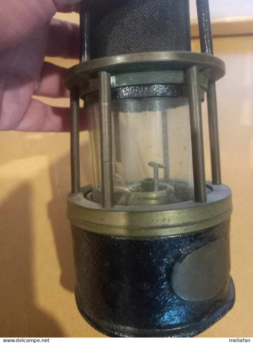 LAMPE DE MINEUR TYPE DAVY - Strumenti Antichi