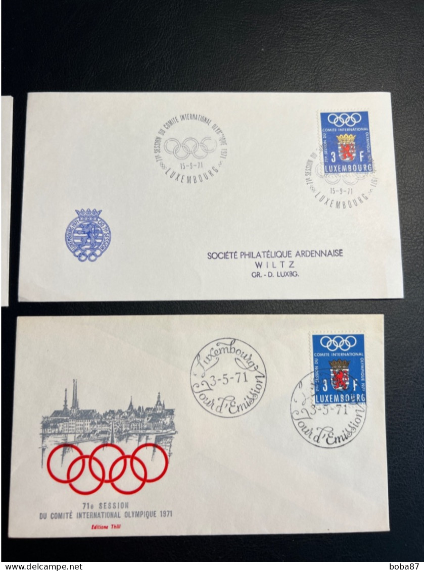 1971 LUXEMBOURG IOC INTERNATIONAL OLYMPIC COMMITTEE SESSION - Other & Unclassified