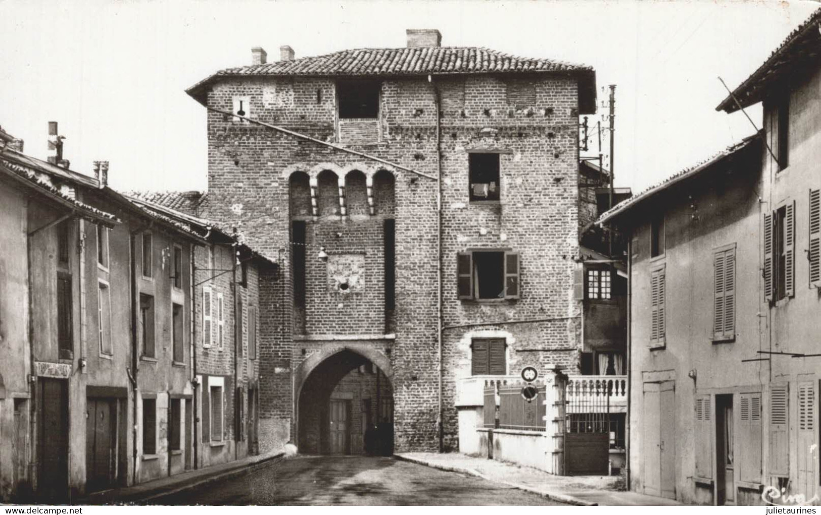 01 CHATILLON SUR CHALARONNE LA PORTE DE VILLARS CPSM BON ETAT - Châtillon-sur-Chalaronne