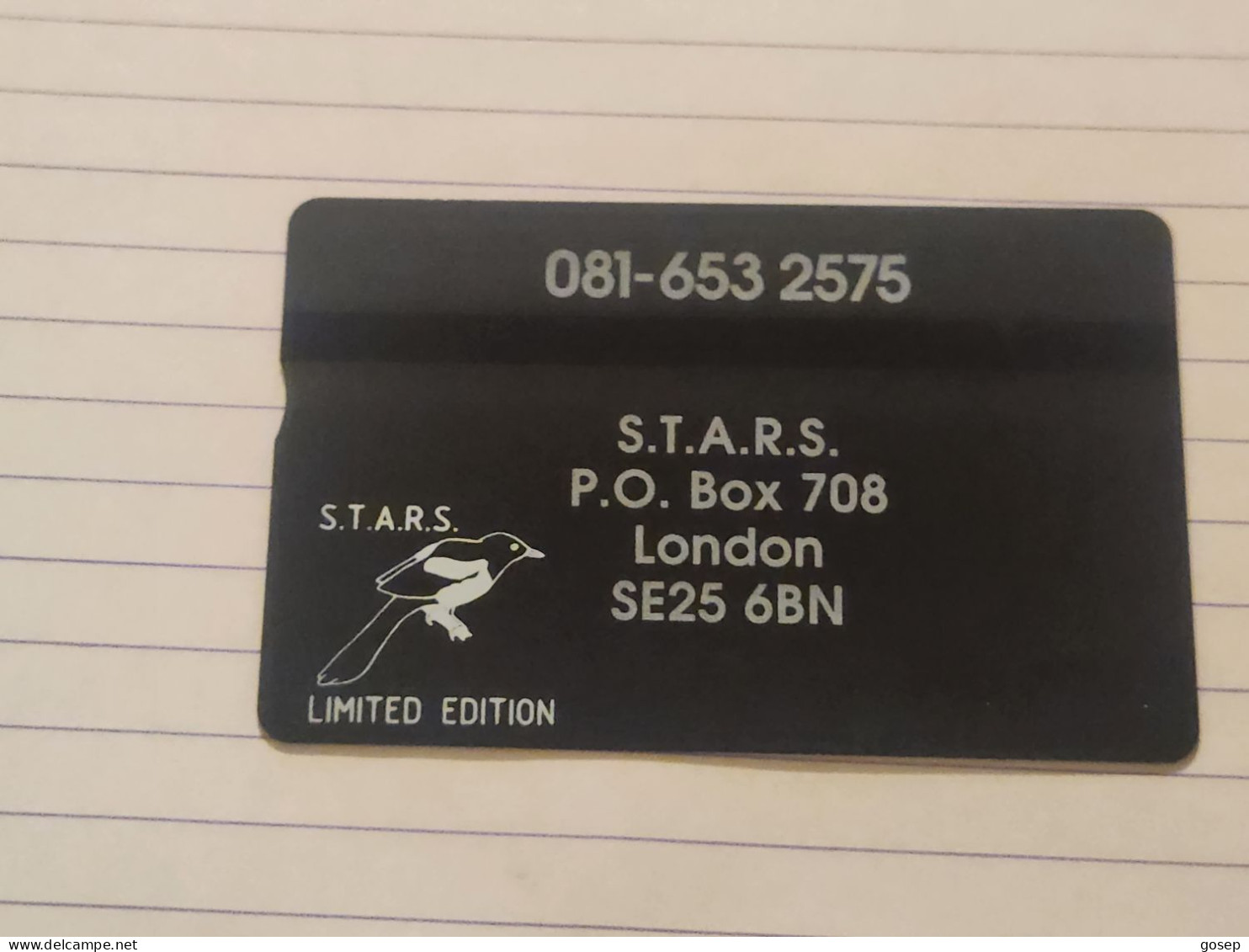 United Kingdom-(BTG-021A)-STOLEN TELECARDS SEHEME-(34)(5units)(152F30216)(tirage-5.099)(price Cataloge-6.00£-mint) - BT Emissions Générales