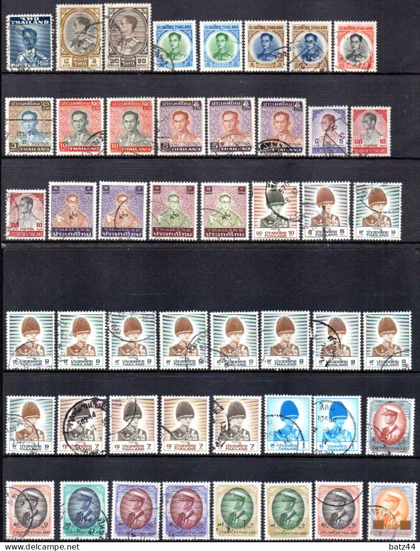 THAILANDE Petit Lot Timbres Tous Oblitéré / Used - Thaïlande