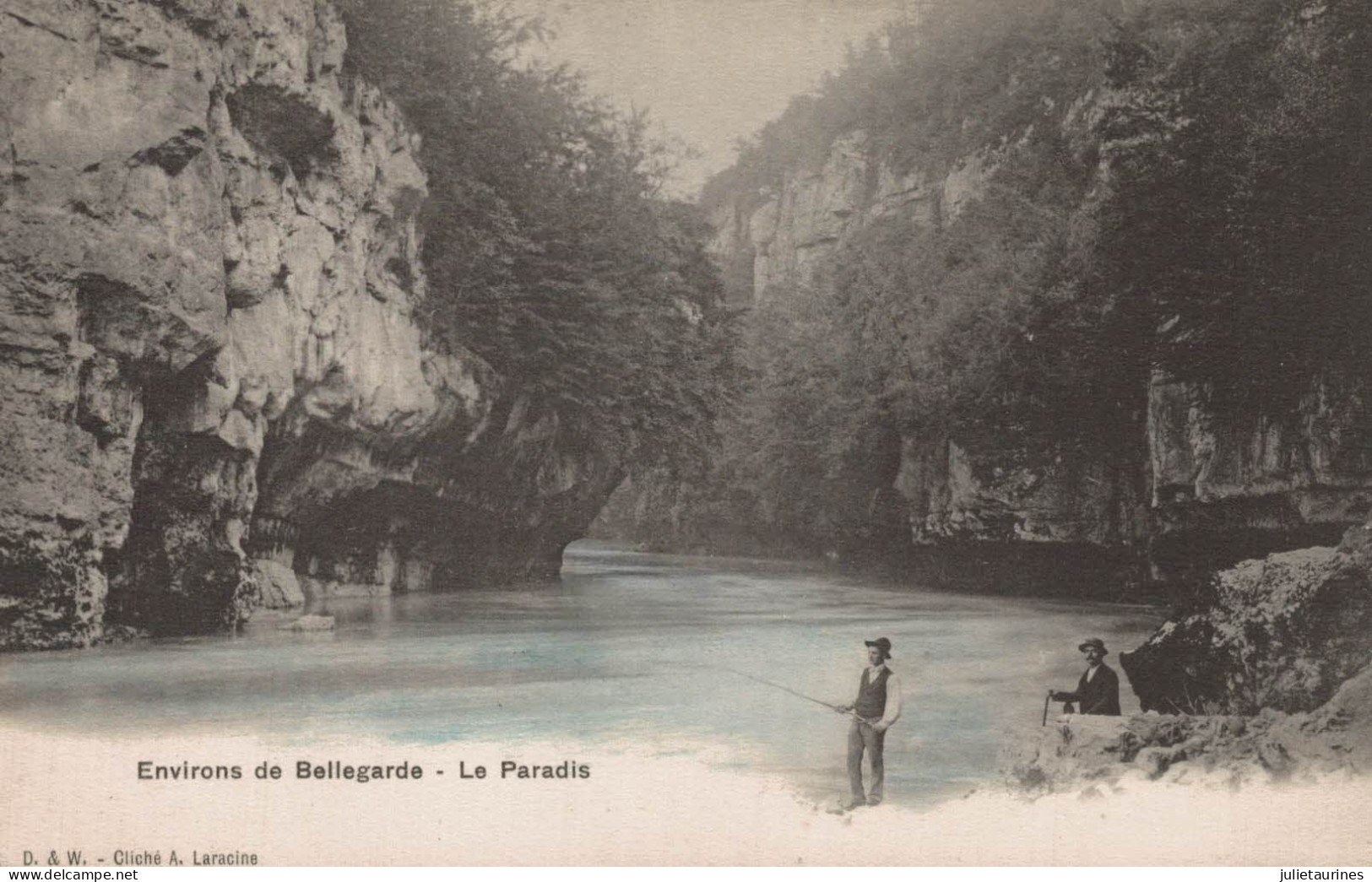 01 ENVIRONS DE BELLEGARDE LE PARADIS BON ETAT - Bellegarde-sur-Valserine