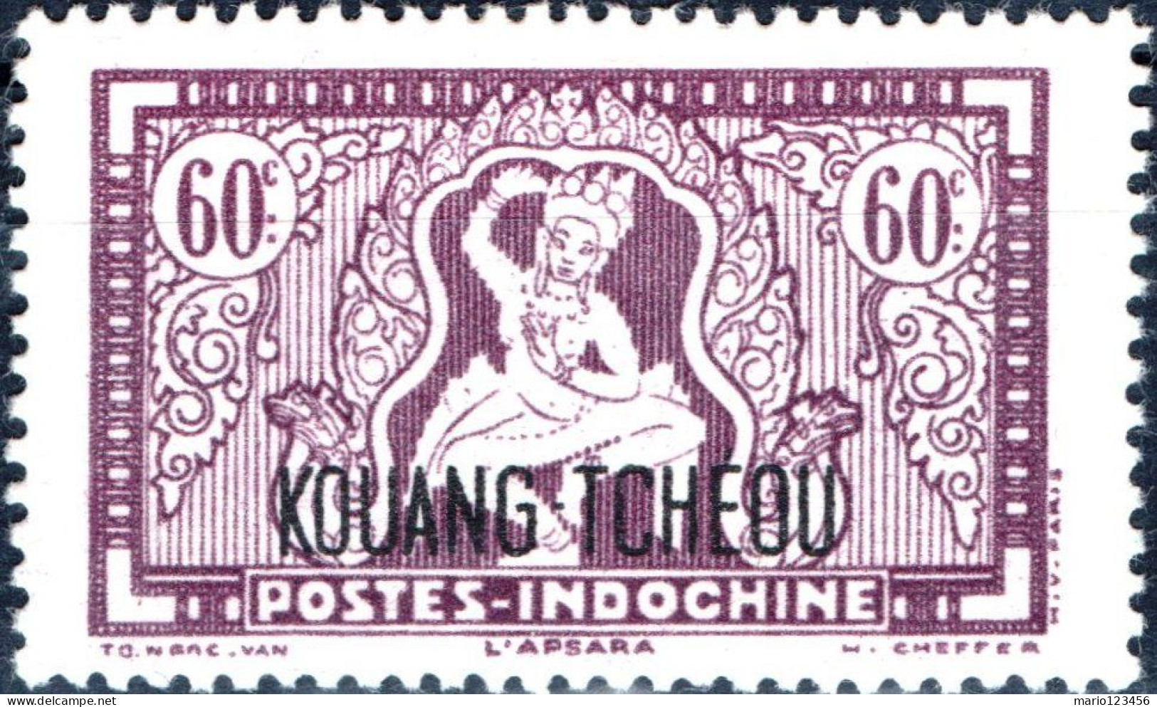 KOUANG-TCHEOU, ESERCITO, 1941, NUOVI (MLH*) Sn:FR-KT B8, Yt:FR-KT 136 - Ungebraucht