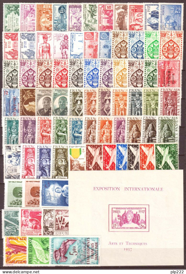 India 1931/54 Collezione Avanzata / Advanced Collection */MH VF/F - Nuevos