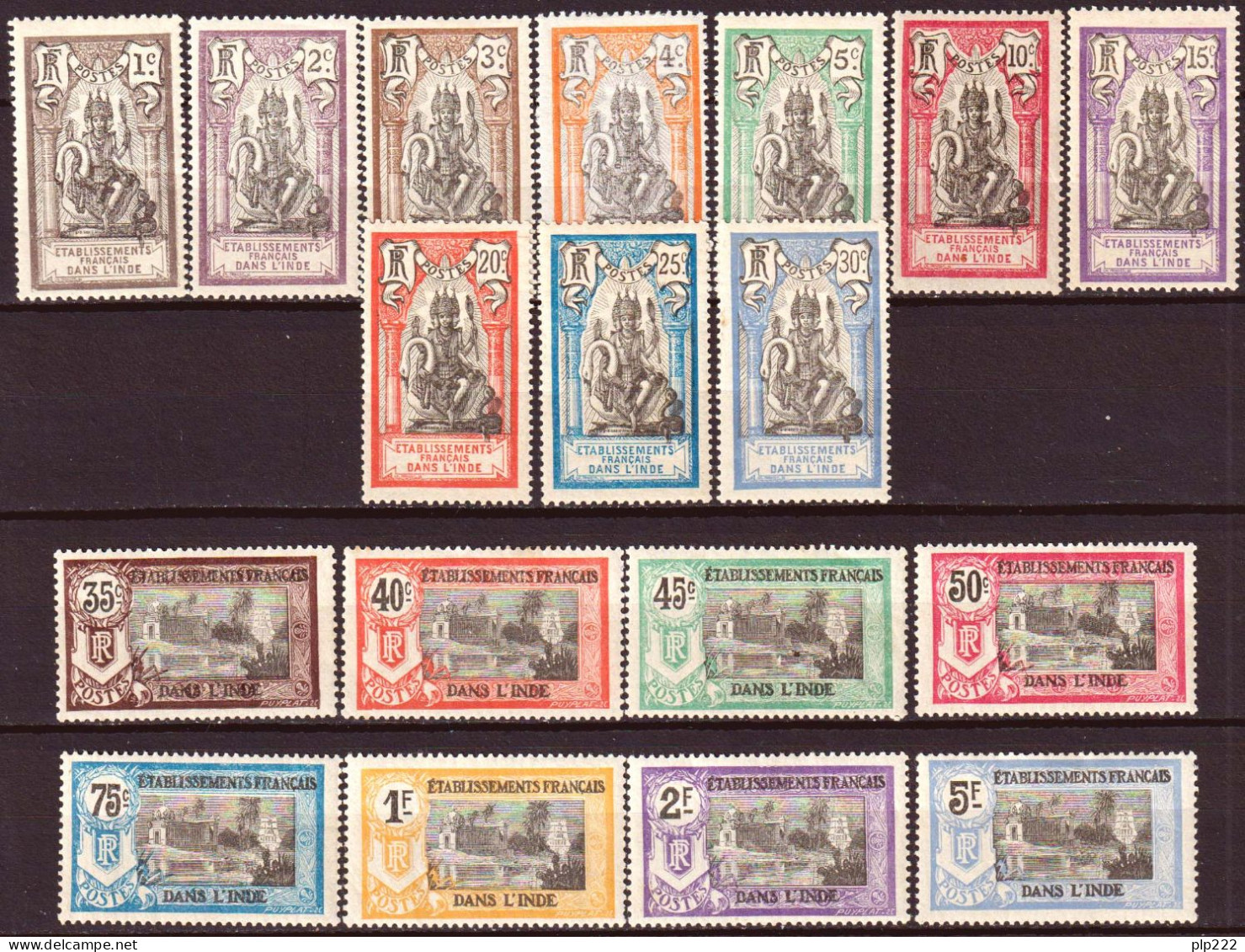 India 1914 Y.T.25/42 */MH VF/F - Nuovi