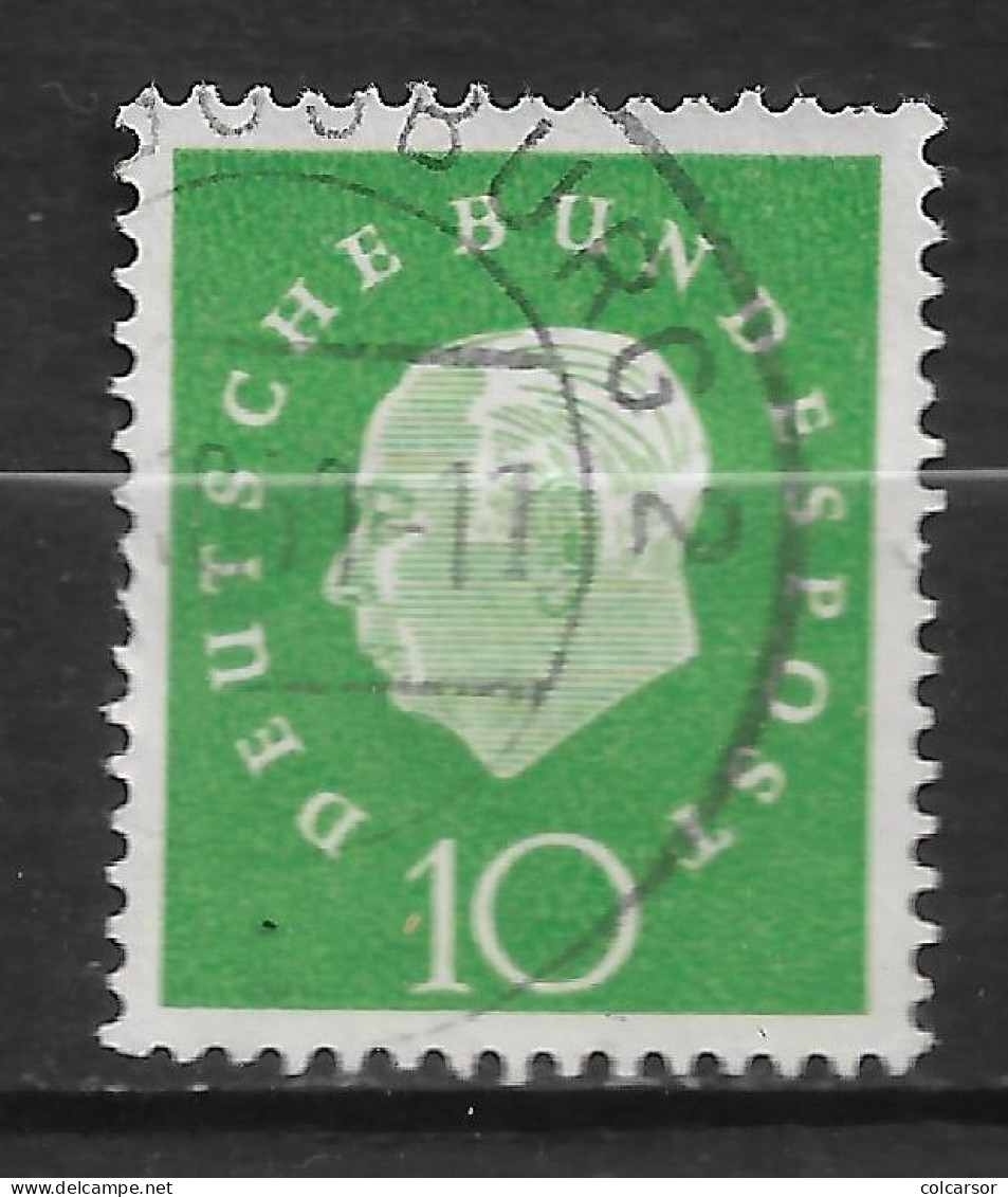 ALLEMAGNE   FÈDÉRALE N° 174 " HEUSS " - Used Stamps