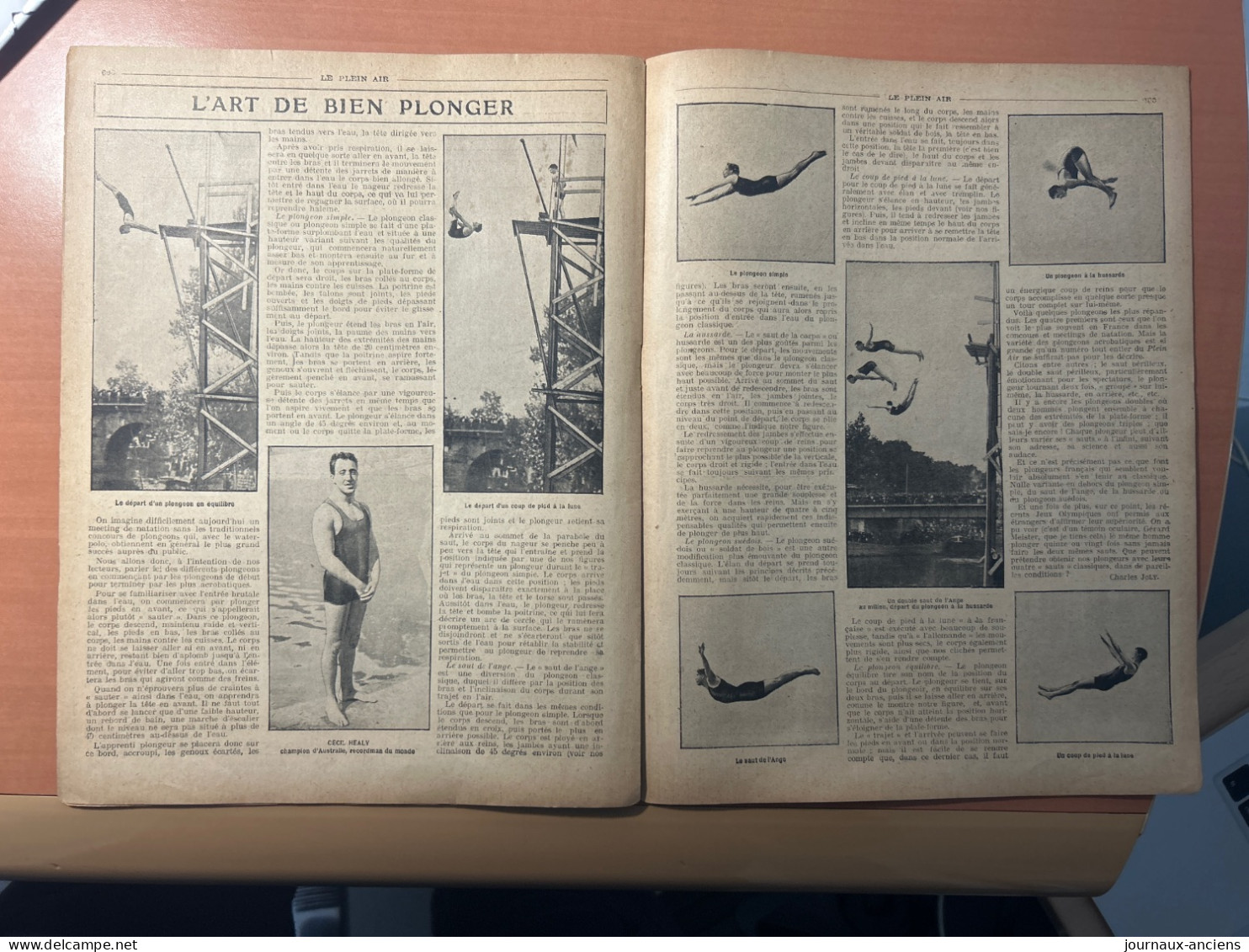 1912 Revue Sportive " LE PLEIN AIR " - BOXE - AUTOMOBILE MONT VENTOUX - HYDRO AÉROPLANE - ATHLÉTISME - NATATION