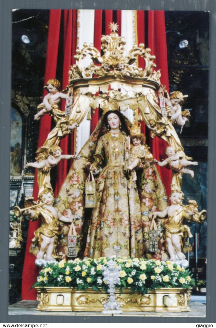 °°° Santino N. 9232 - Madonna Del Carmine Gandino - Cartoncino °°° - Religion & Esotérisme