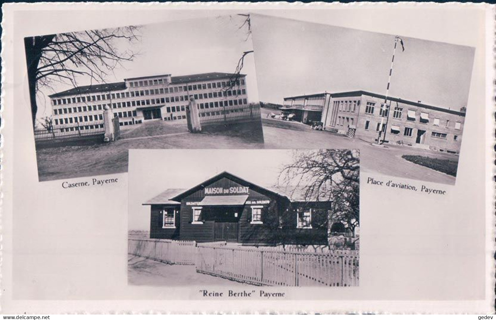 Armée Suisse, Payerne VD, Place D'aviation, Caserne Et Maison Du Soldat (131) - Barracks