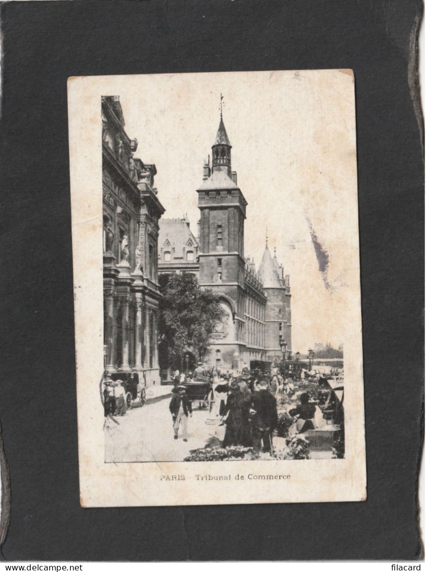 128680        Francia,      Paris,     Tribunal   De  Commerce,   VG   1906 - Otros Monumentos