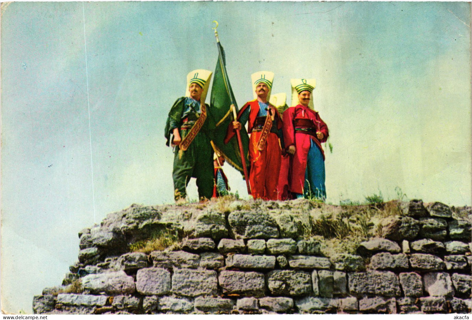 CPM AK Jannisaries On The Walls Of The Citadel TURKEY (1402757) - Turchia