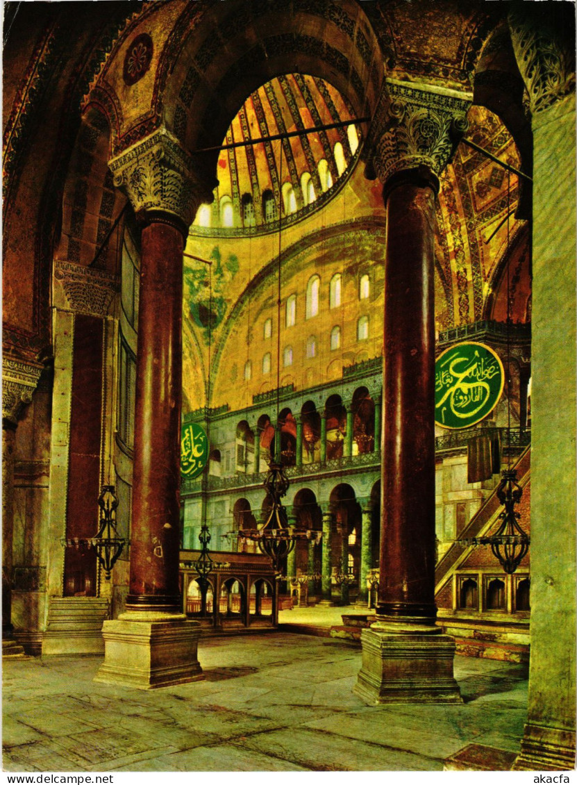 CPM AK Istanbul Interior Of St Sophia Museum TURKEY (1402743) - Turchia