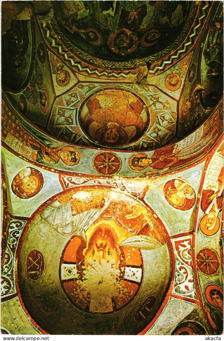 CPM AK Goreme Internal Frescos Of The Elmali Church TURKEY (1402717) - Turchia