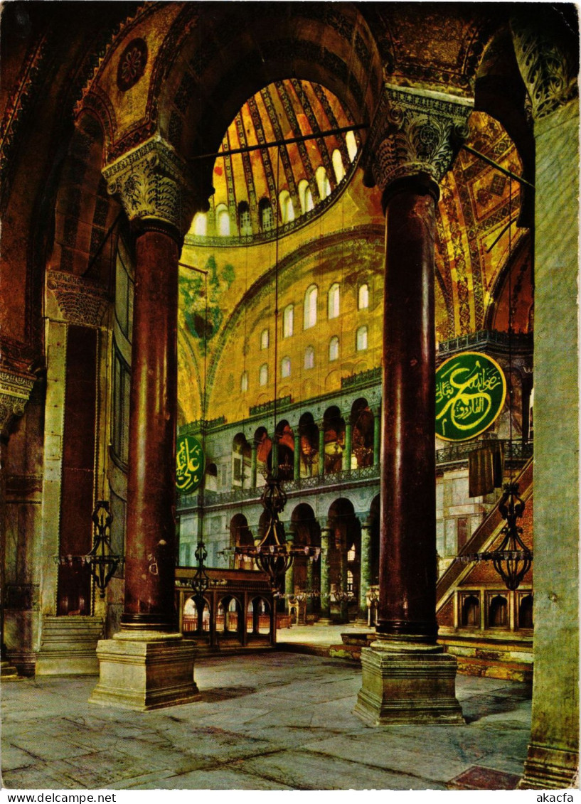 CPM AK Istanbul Interior Of St Sophia Museum TURKEY (1402672) - Turchia