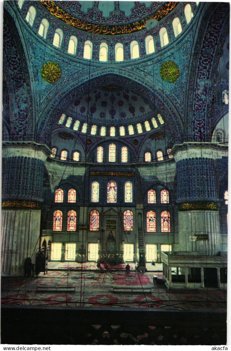 CPM AK Istanbul Interior Of Blue Mosque TURKEY (1402652) - Turchia