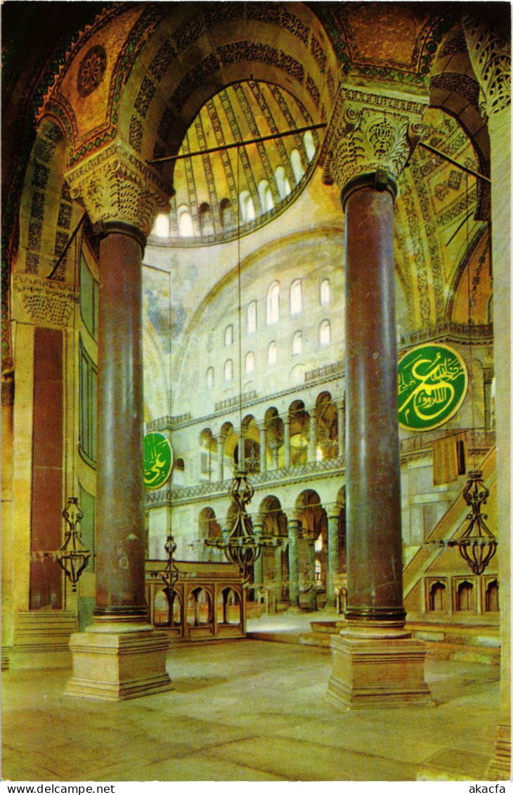 CPM AK Istanbul Interior Of St Sophia Museum TURKEY (1402650) - Turchia