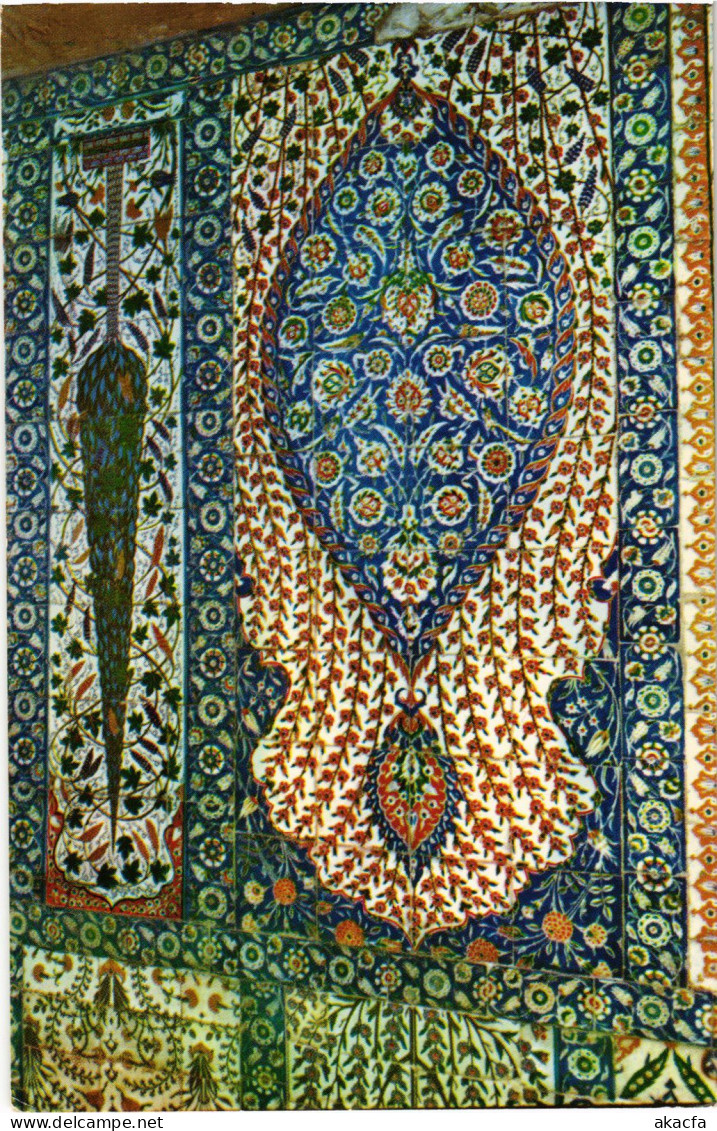 CPM AK Istanbul 17th. Century Ceramic From Sultan Ahmet Mosque TURKEY (1402645) - Turchia