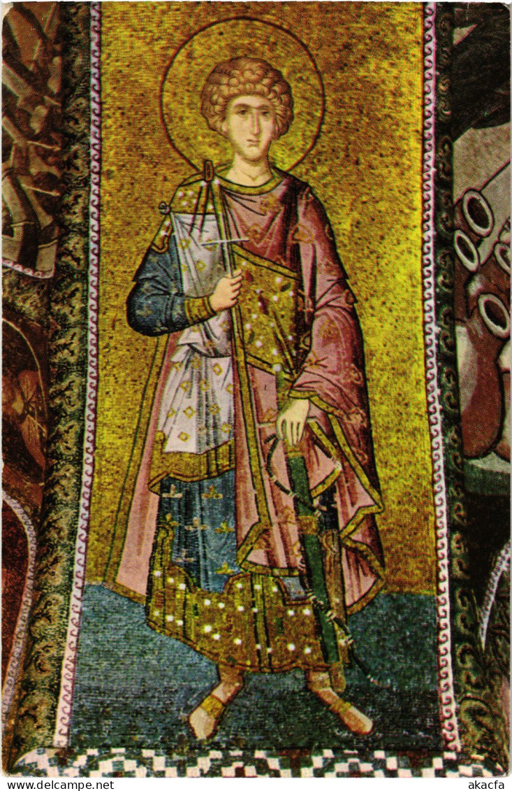 CPM AK Istanbul Byzantin Mosaic From Kariye Museum TURKEY (1402643) - Turchia