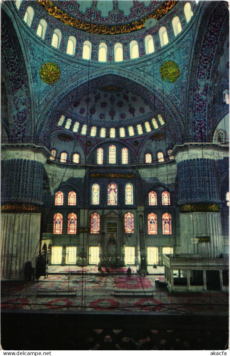 CPM AK Istanbul Interior Of Blue Mosque TURKEY (1402644) - Turchia