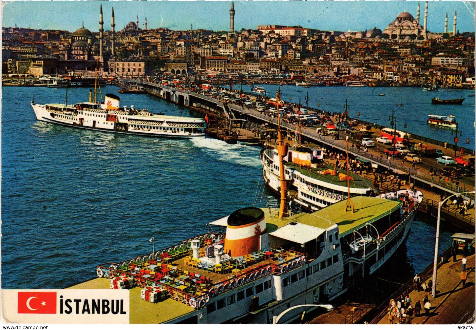 CPM AK Istanbul Galata Bridge TURKEY (1403502) - Turquie