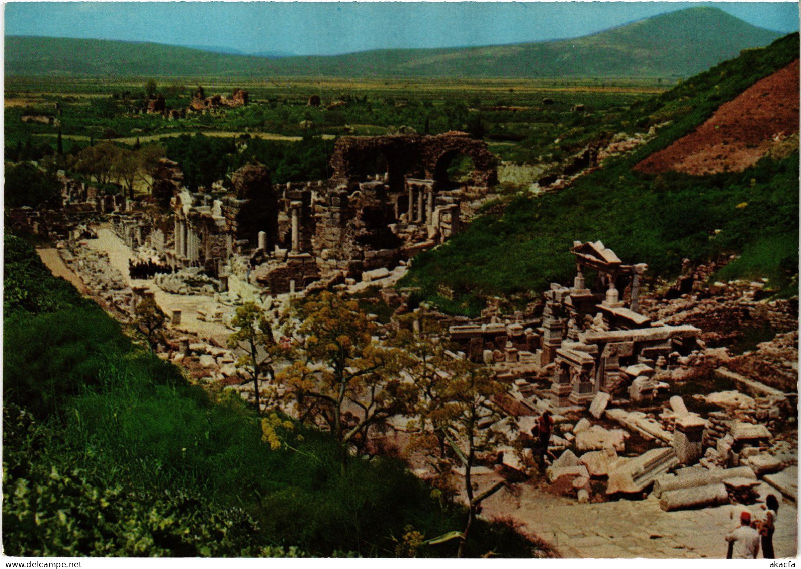 CPM AK Ephesus Curetiae Street TURKEY (1403480) - Turquie